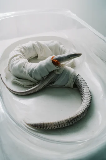 Clinical Surreal Minimalism style AI image example 3