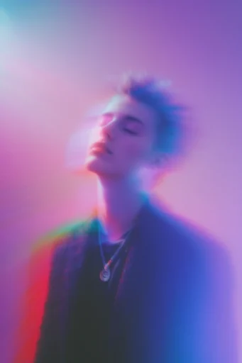Ethereal Prismatic Blur moodboard — generate AI images in this style