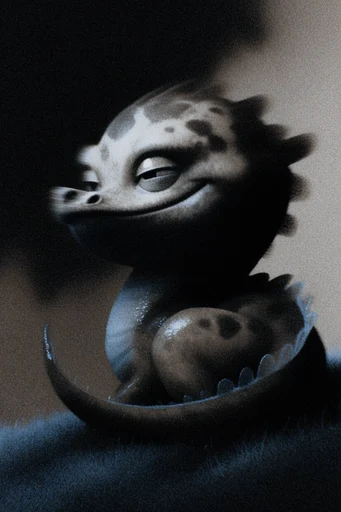 Haunting Spectral Noir style reference image — motion blur