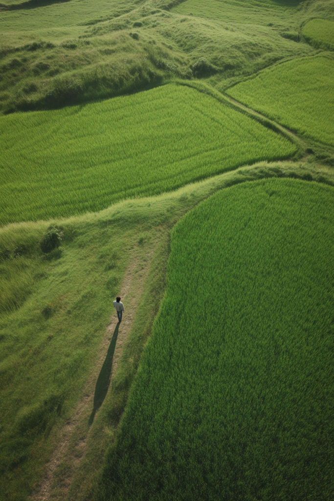 Surreal Verdant Minimalism style AI image example 1