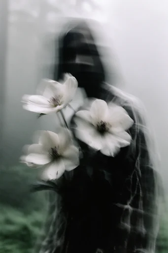 Kinetic Monochrome Distortion style reference image — long exposure