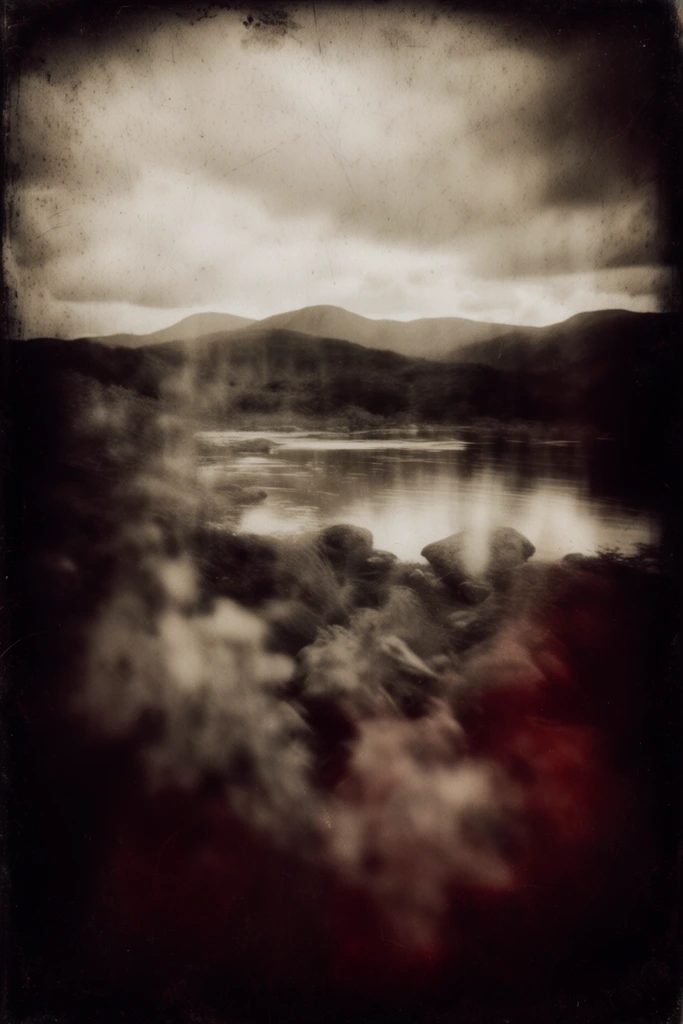 Haunting Pictorialist Ghostscapes style AI image example 2