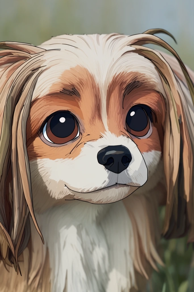 Warm Earthy Illustration style AI image example 3