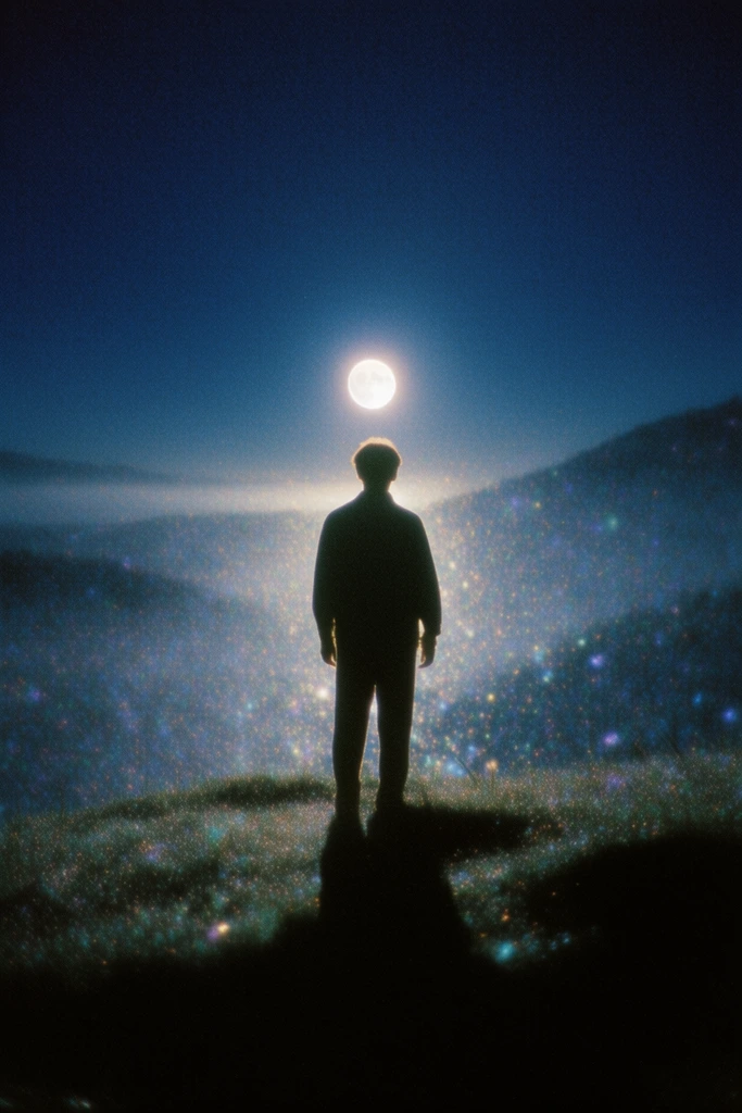 Luminous Nocturnal Dreamscape style AI image example 1