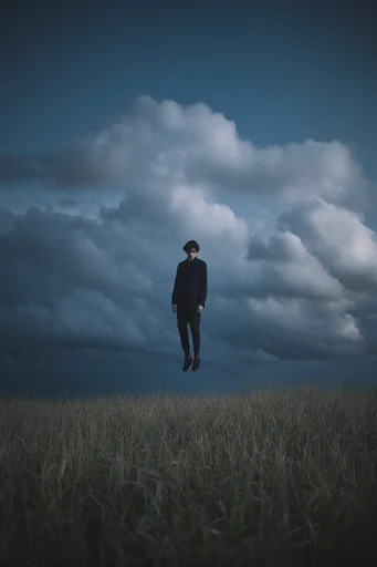 Cinematic Twilight Melancholia style reference image — moody blue undertones