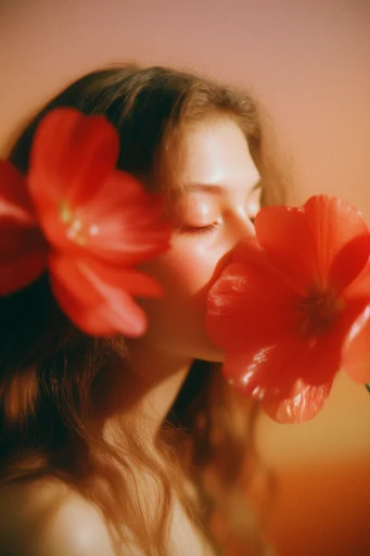 Tactile Analog Intimacy style reference image — retro editorial lighting