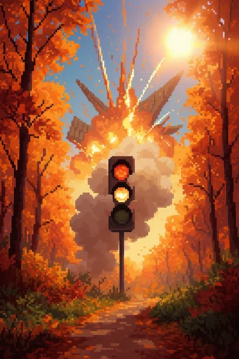 Nostalgic Golden Autumn style reference image — autumnal color palette