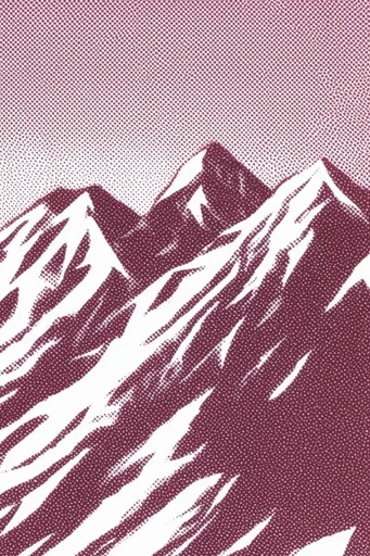Graphic Halftone Synthesis style reference image — halftone pattern