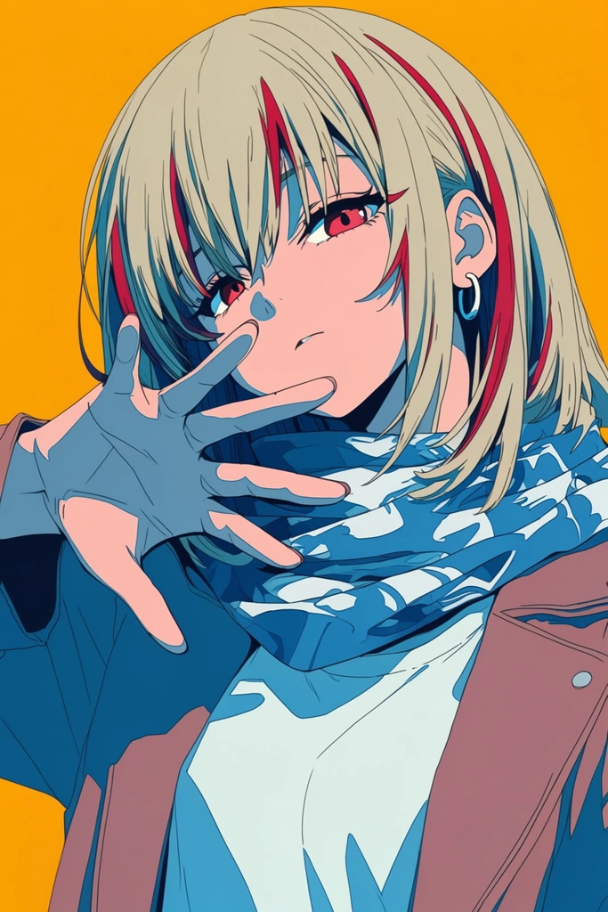 Retro Pop Anime style AI image example 1