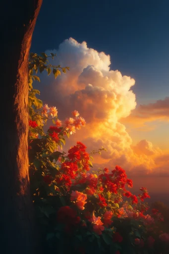 Monumental Twilight Cloudscapes style reference image — cinematic atmosphere