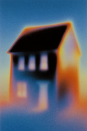 Thermal Ethereal Noir style reference image — chromatic aberration