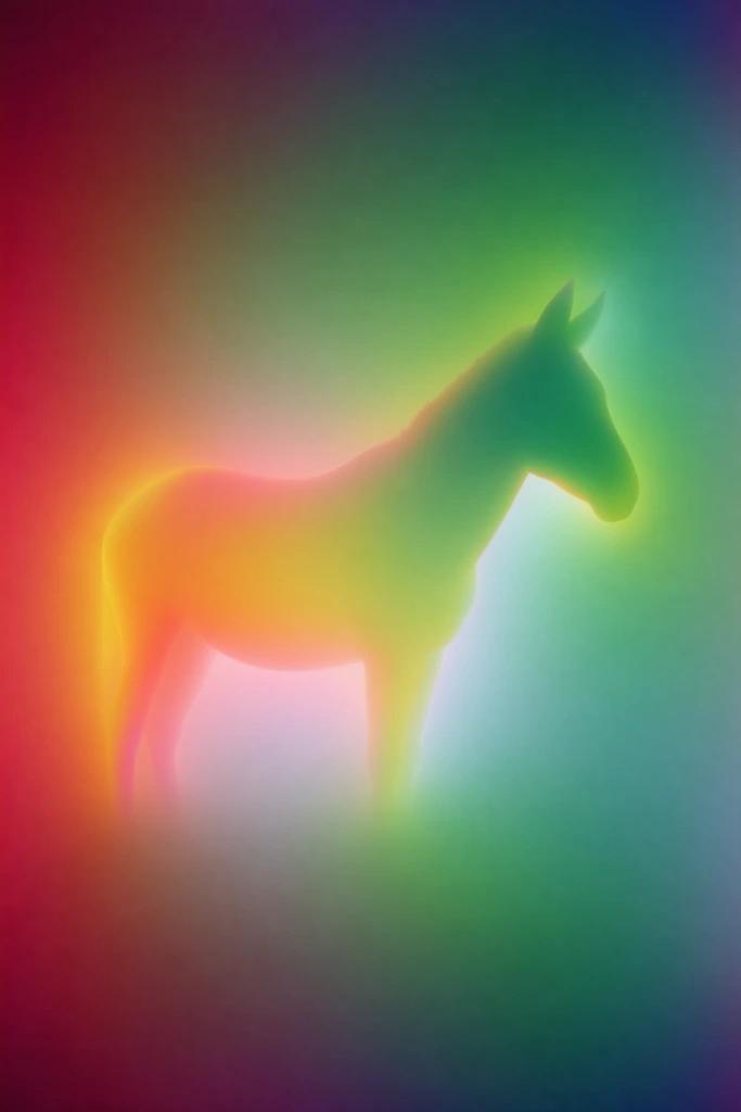 Luminous Temporal Abstraction style AI image example 3