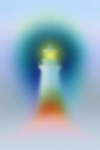 Ethereal Chromatic Minimalism style reference image — atmospheric color bleed