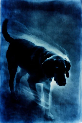 Ethereal Nocturnal Motion style reference image — nocturnal atmosphere