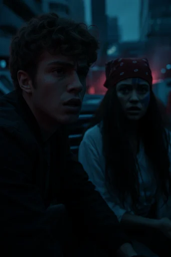 Cinematic Nocturnal Noir style reference image — cinematic noir lighting