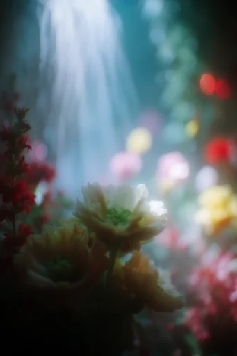 Ethereal Spectral Wilderness style reference image — lens bloom
