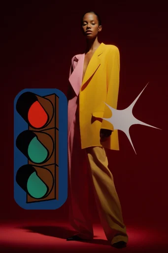 Theatrical Avant-Garde Noir style reference image — chiaroscuro lighting