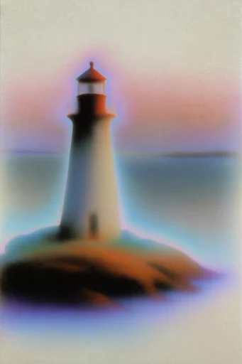 Spectral Thermal Aura style reference image — soft-focus diffusion