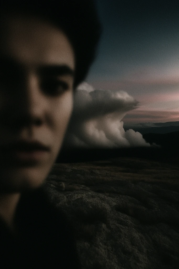 Cinematic Intimate Chiaroscuro style AI image example 2