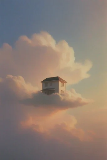 Ethereal Pastel Surrealism style AI image example 4