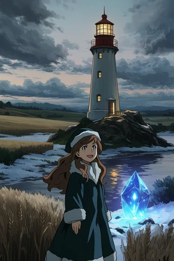 Cinematic Anime Nature style reference image — cinematic storytelling