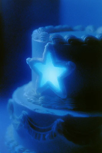 Luminescent Indigo Nocturne style reference image — mysterious nocturnal atmosphere