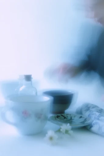 Ethereal Cyan Motion style reference image — cyan and cobalt palette