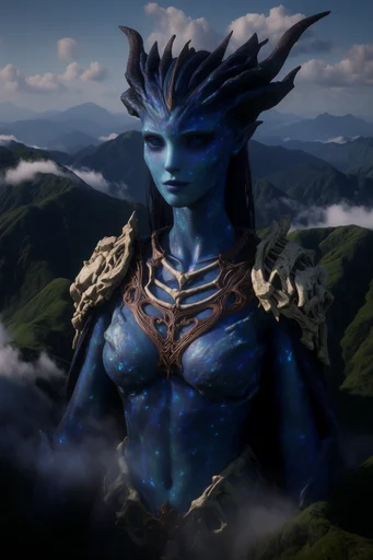 Bioluminescent Abyssal Biomech style reference image — bioluminescent