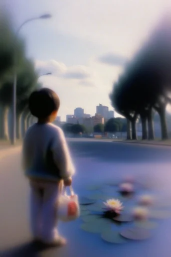 Luminous Ethereal Haze style reference image — extreme soft focus