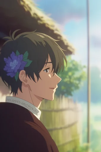 Cinematic Anime Nature style reference image — cinematic storytelling