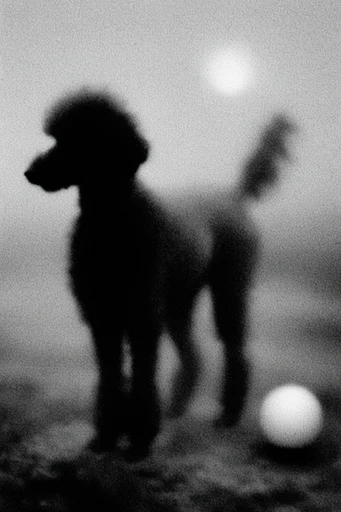 Ethereal Noir Pictorialism style reference image — charcoal texture