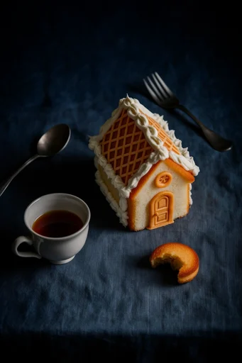 Dark Moody Gastronomy style reference image — dramatic directional lighting