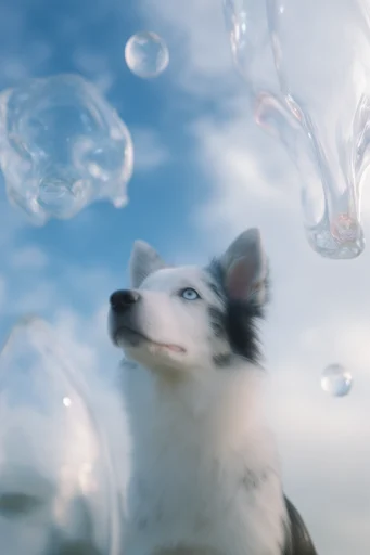 Prismatic Ethereal Glass style reference image — high-fidelity highlights