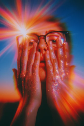 Prismatic Retro-Futuristic Dreamscape moodboard — generate AI images in this style