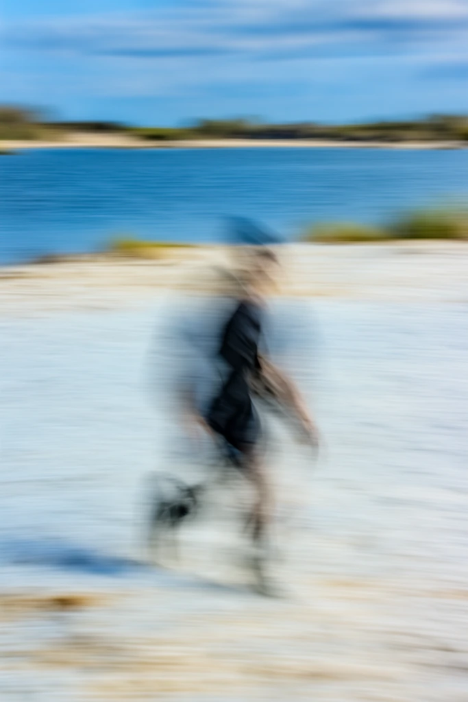 High-Velocity Kinetic Blur style AI image example 2