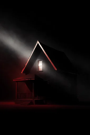Cinematic Chiaroscuro Noir style reference image — dramatic atmospheric haze