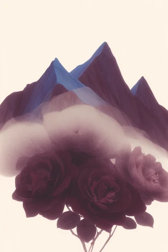 Ethereal Painterly Botanica style reference image — painterly floral
