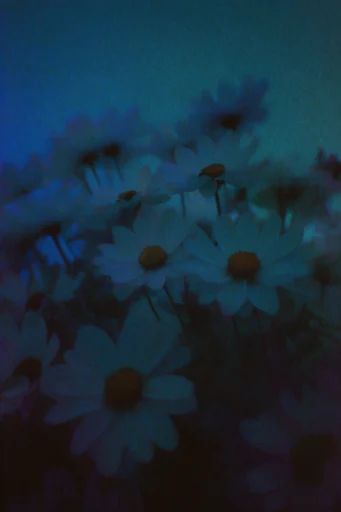 Nocturnal Liminal Noir style reference image — blue hour lighting