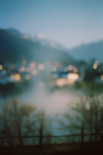 Cinematic Twilight Impressionism style reference image — cinematic film grain