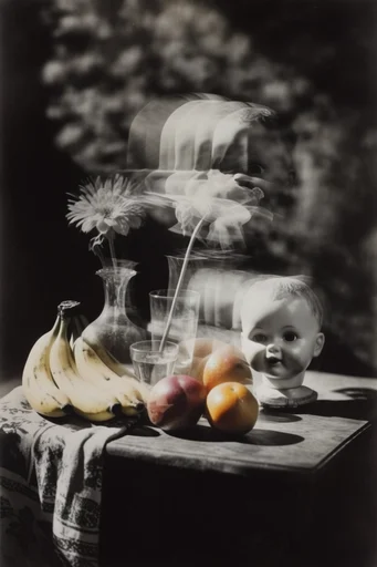 Kinetic Spectral Chiaroscuro style reference image — chronophotography