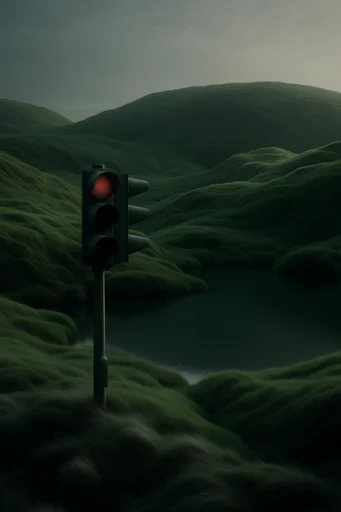 Surreal Abyssal Dreamscape style reference image — deep moody lighting
