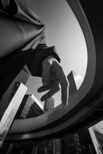 Monolithic Brutalist Vertigo style reference image — brutalist geometry