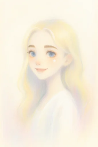 Ethereal Pastel Impressionism style reference image — minimalist organic forms