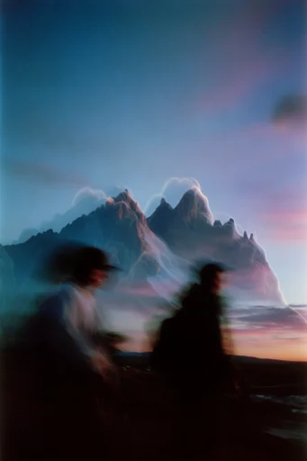 Ethereal Twilight Motion style reference image — motion blur