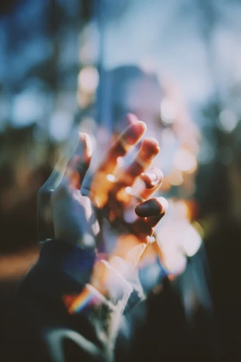 Luminous Cinematic Reverie style reference image — extreme shallow depth of field