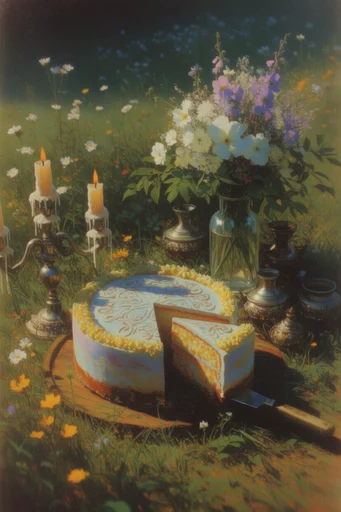 Romantic Academic Impasto style reference image — earthy color palette