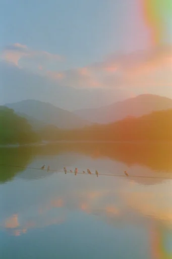 Ethereal Pictorialist Haze style reference image — soft focus diffusion