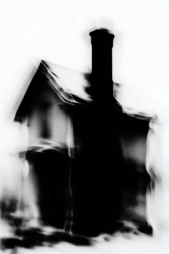 Spectral Monochrome Noir style AI image example 4