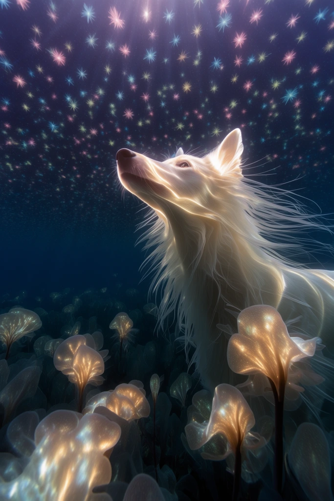 Luminous Surreal Twilight style AI image example 3