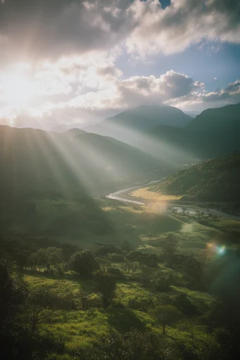 Nostalgic Analog Wilderness style AI image example 2